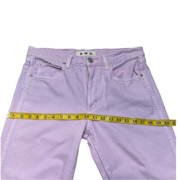 AMO TOMBOY HIGH RISE CROP JEANS Size 28 - Picture 14 of 16